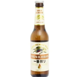 Bière japonaise blonde Kirin Ichiban 5% bouteille 33cl