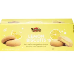 Biscuits fourrés crème goût citron 150gr