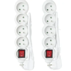 Bloc multiprise 4x16A L23,8cm x2