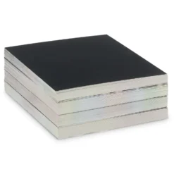 Bloc note 200 cartes à gratter et 20 batonnets 9,3x9,3xH7,4cm