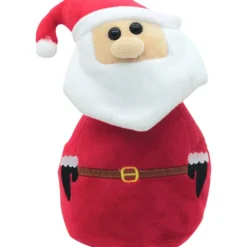 Bloc porte butoir Père Noël rouge et blanc