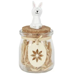 Bocal lapin déco de Pâques