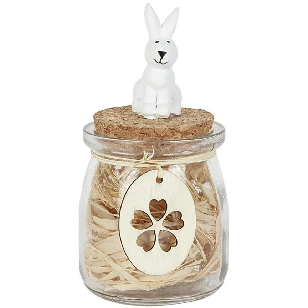 Bocal lapin déco de Pâques