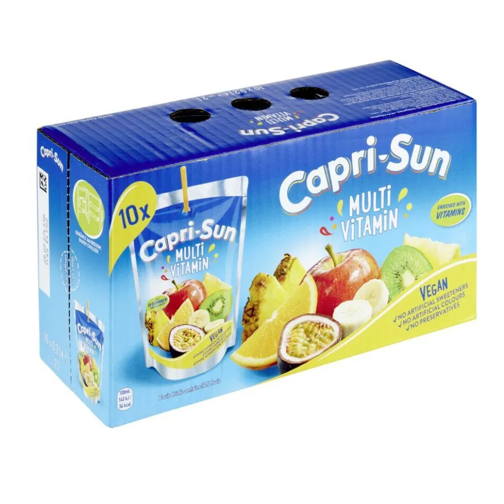 Boisson Capri Sun x10 multivitamines 200ml