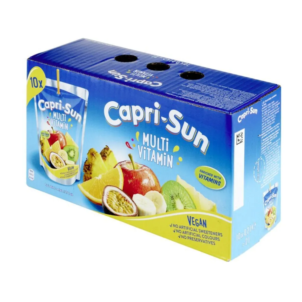 Boisson Capri Sun x10 multivitamines 200ml