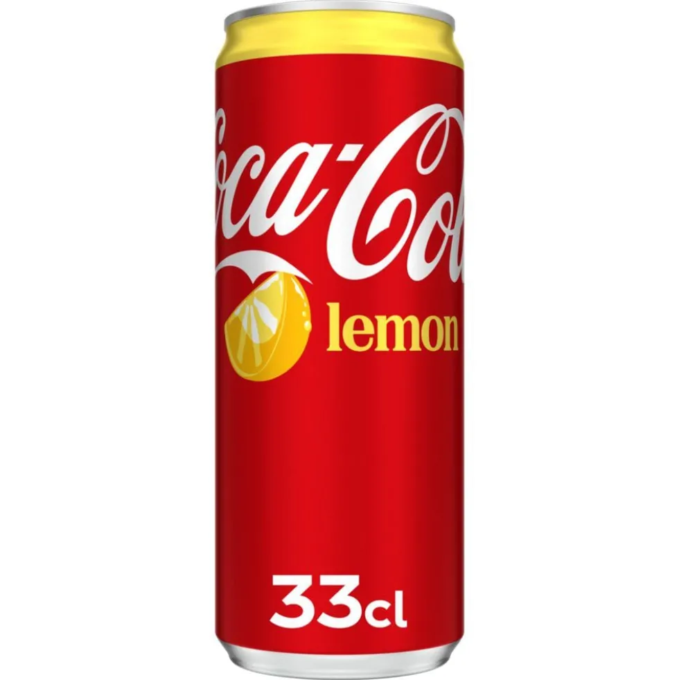 Boisson Coca-Cola Lemon canette 33cl