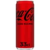 Boisson Coca-Cola sans sucres canette 33cl