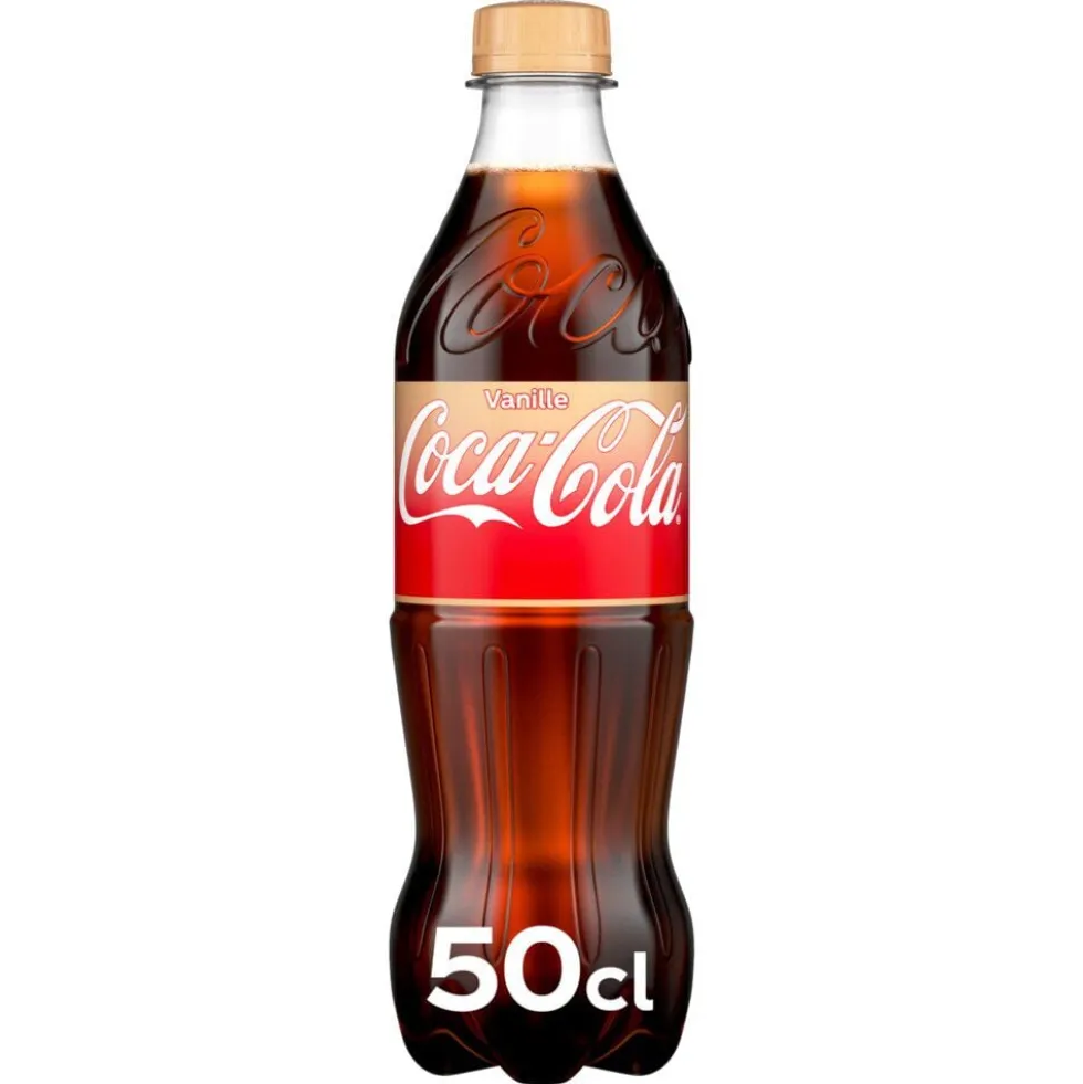 Boisson Coca-Cola Vanille bouteille 50cl