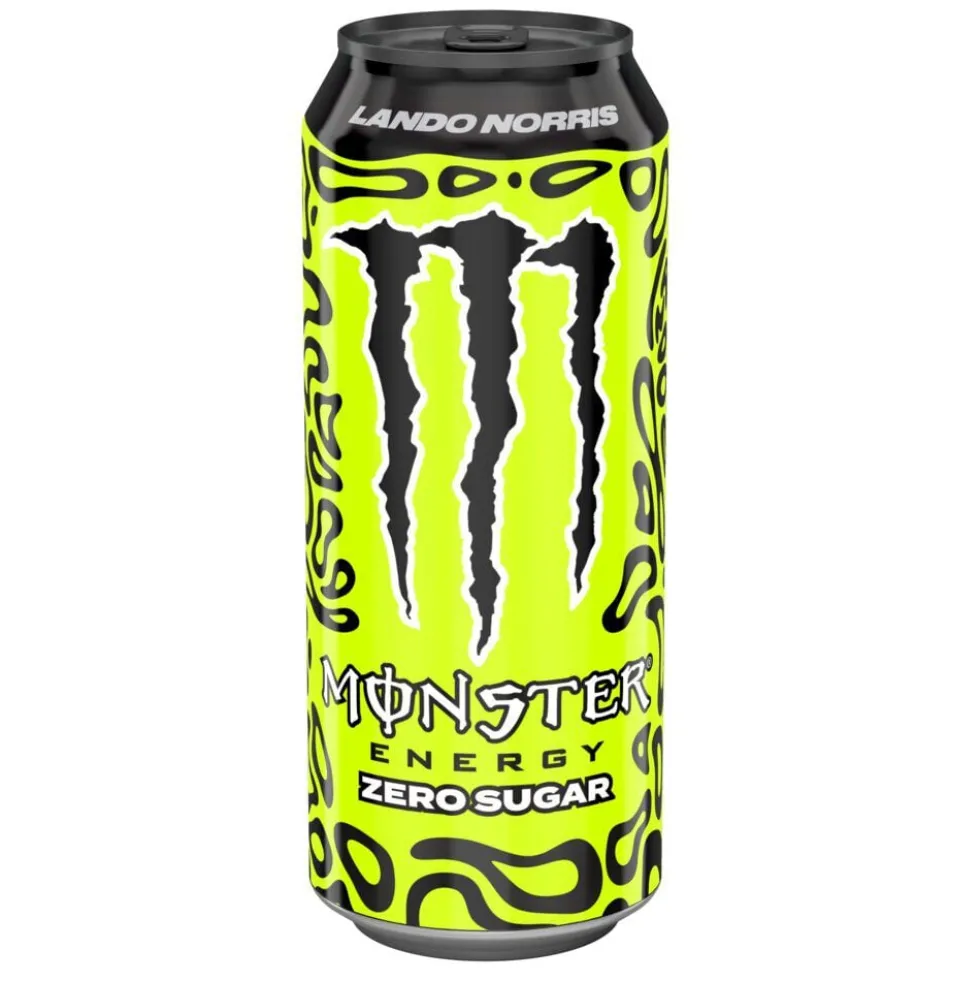 Boisson énergisante Monster Energy Lando Norris sans sucres canette 50cl