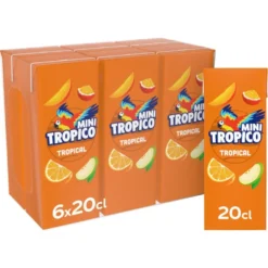Boisson Tropico tropical Pack de 6 briques 20cl