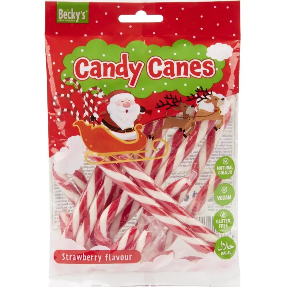 Bonbon candy canne x10 sucre d'orge 150gr