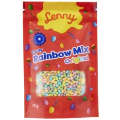 Bonbons arc-en-ciel Lenny Rainbow Mix Original goût fruité 75gr