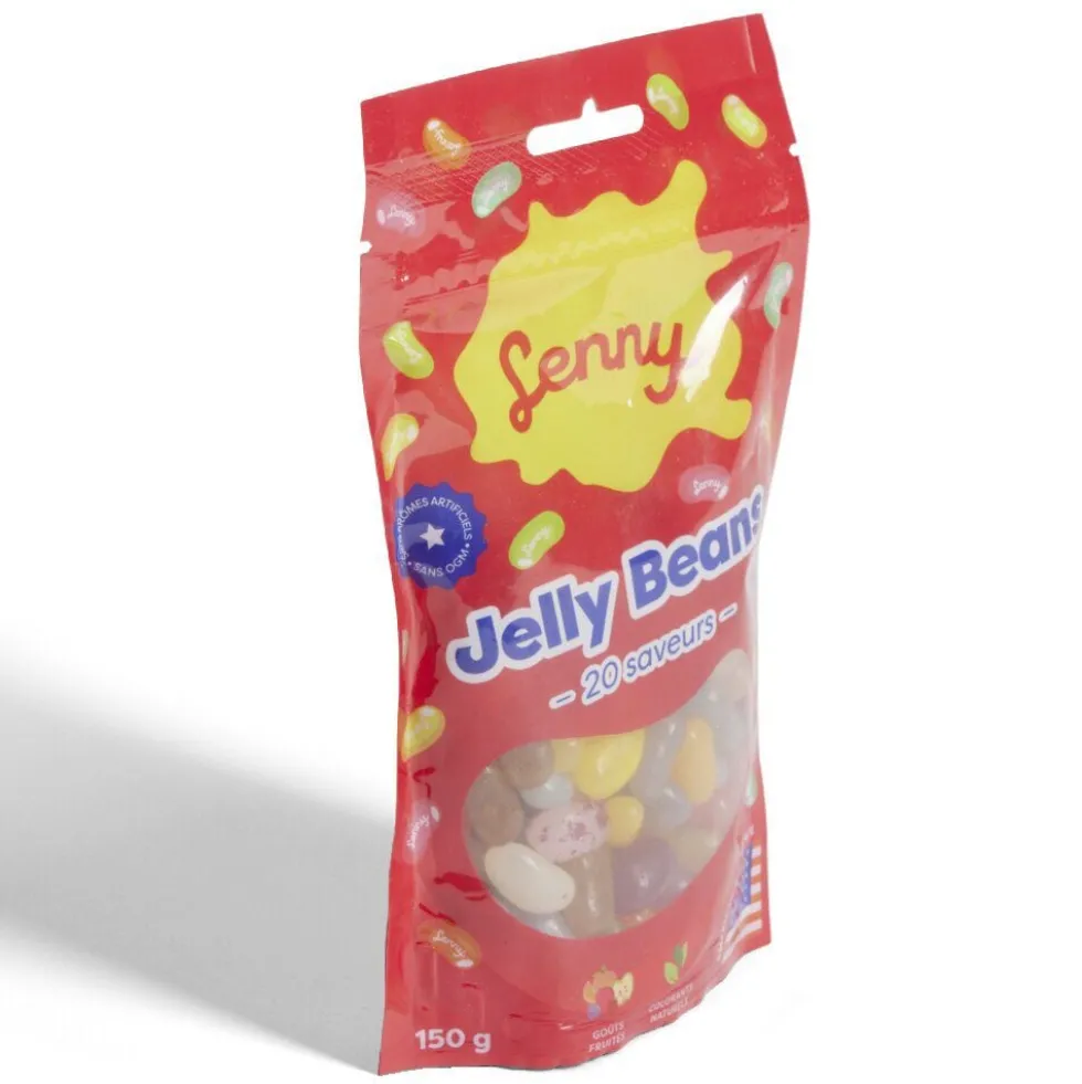 Bonbons Jelly Beans 20 saveurs goût fruité 150gr
