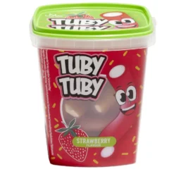 Bonbons tubes Tuby Tuby fraise ou framboise 220g