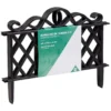 Bordure de jardin noire x5