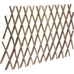Bordure de jardin osier marron foncé
