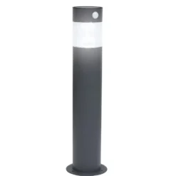Borne d'éclairage solaire LED potelet Ø13,2xH51,5cm