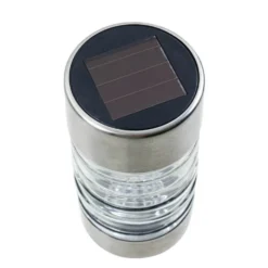 Borne solaire à planter 1 LED blanc chaud