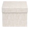 Boîte carton décorée 13x10xH13cm - 2 modèles