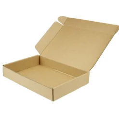 Boîte carton d'expédition marron x5 format 30x20xH5cm