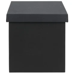 Boîte carton noire ou blanche 27x27xH27cm