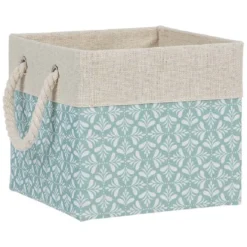 Boîte déco en tissu