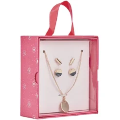 Boîte de 5 bijoux dorés assortis