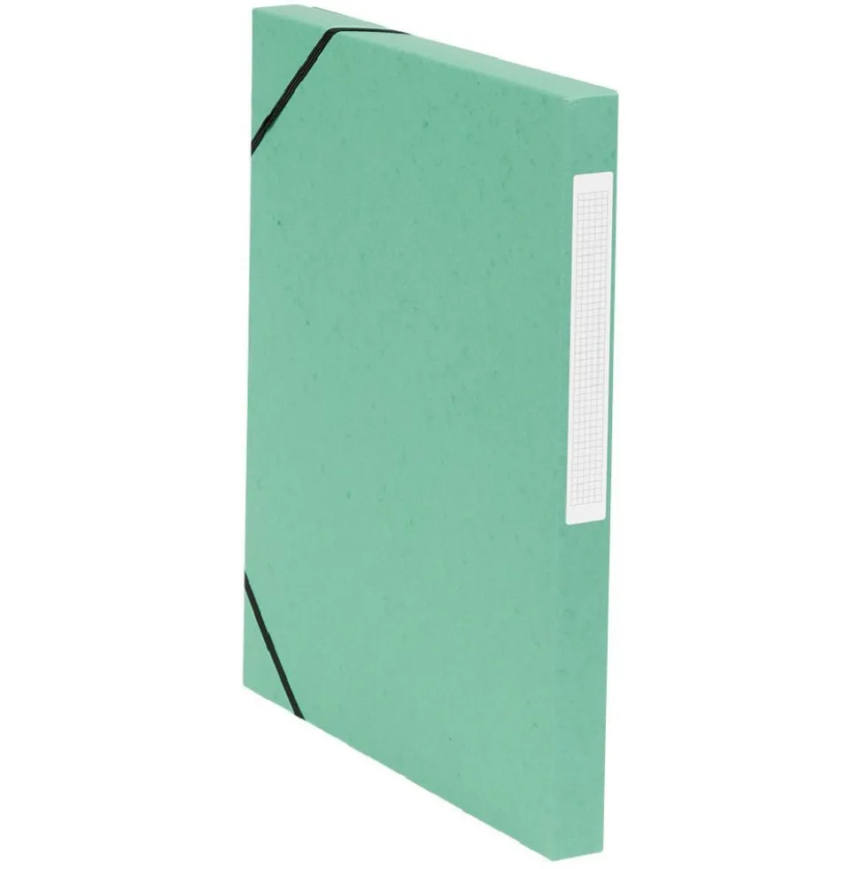 Boîte de classement cartonnée élastique x4