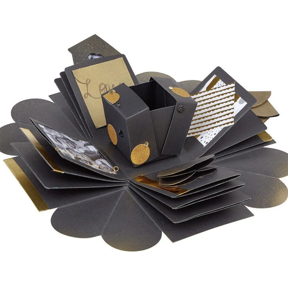 Boîte d'emballage à personnaliser Explosion box