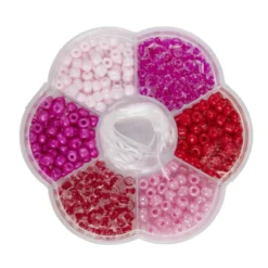 Boîte de perles multicolores 30g