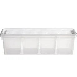 Boîte de rangement compartimentée Smartstore Classic plastique transparent 3,5L