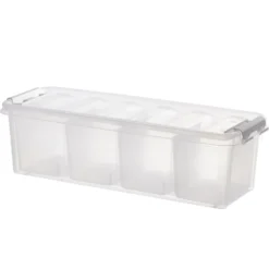 Boîte de rangement compartimentée Smartstore Classic plastique transparent 3,5L