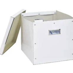 Boîte de rangement en carton - 31x30xH31 cm