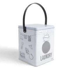 Boîte de rangement en métal pour buanderie - 2 modèles