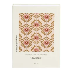 Boîte de rangement forme livre déco botanique 22x16,5x2,7cm (2 modèles)
