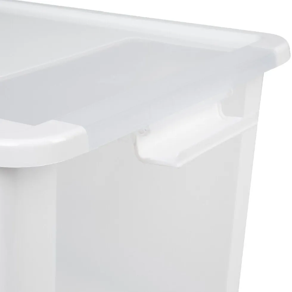 Boîte de rangement 11 L blanc
