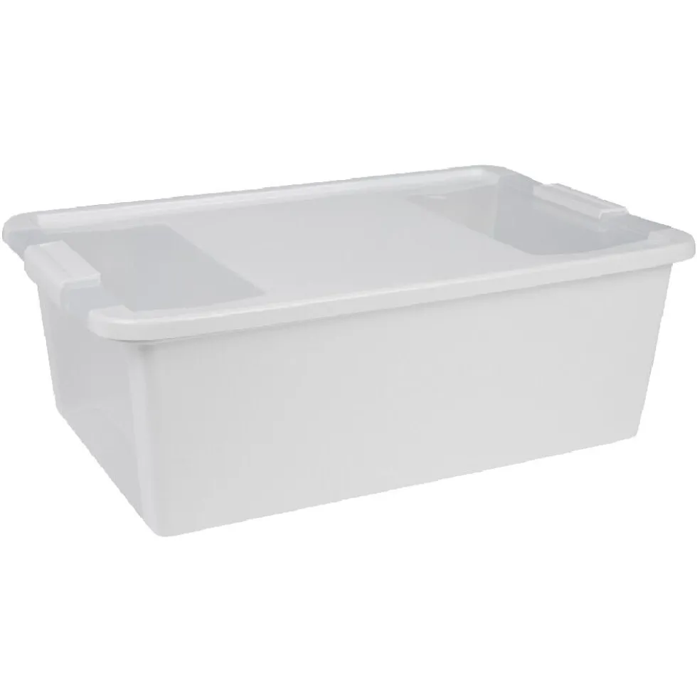 Boîte de rangement 26 L blanc