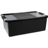 Boîte de rangement 26 L noir