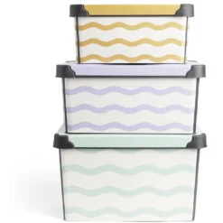 Boîte de rangement 5L - 28,5x19xH13,5cm