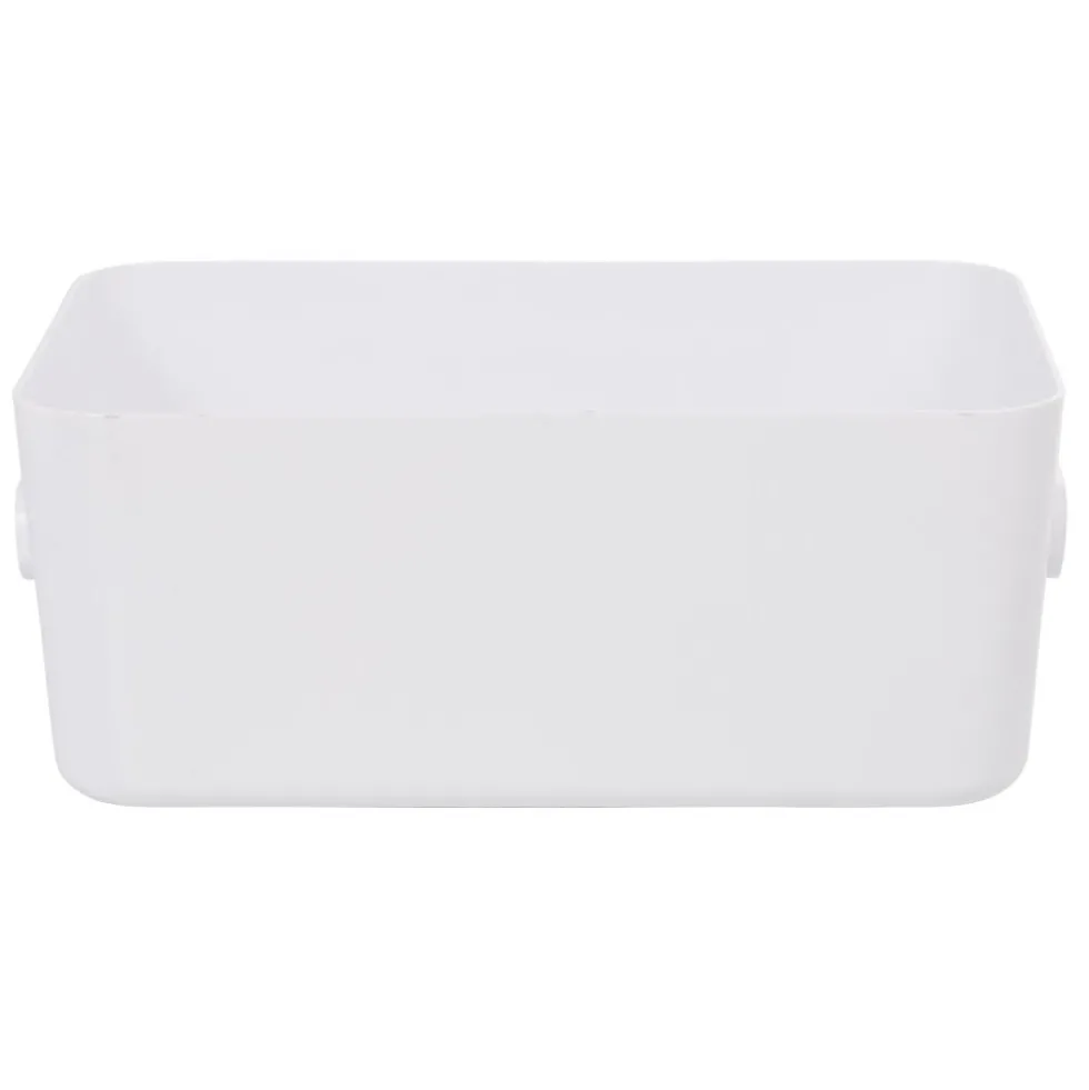 Boîte de rangement salle de bain blanche SmartStore Compact Taille M