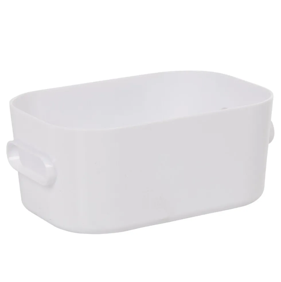 Boîte de rangement salle de bain blanche SmartStore Compact Taille XS