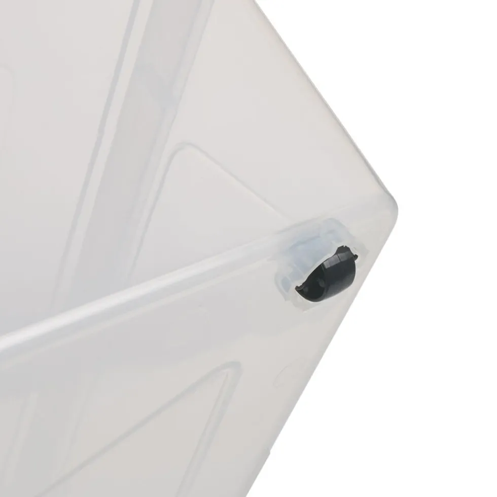 Boîte de rangement transparente 55 L