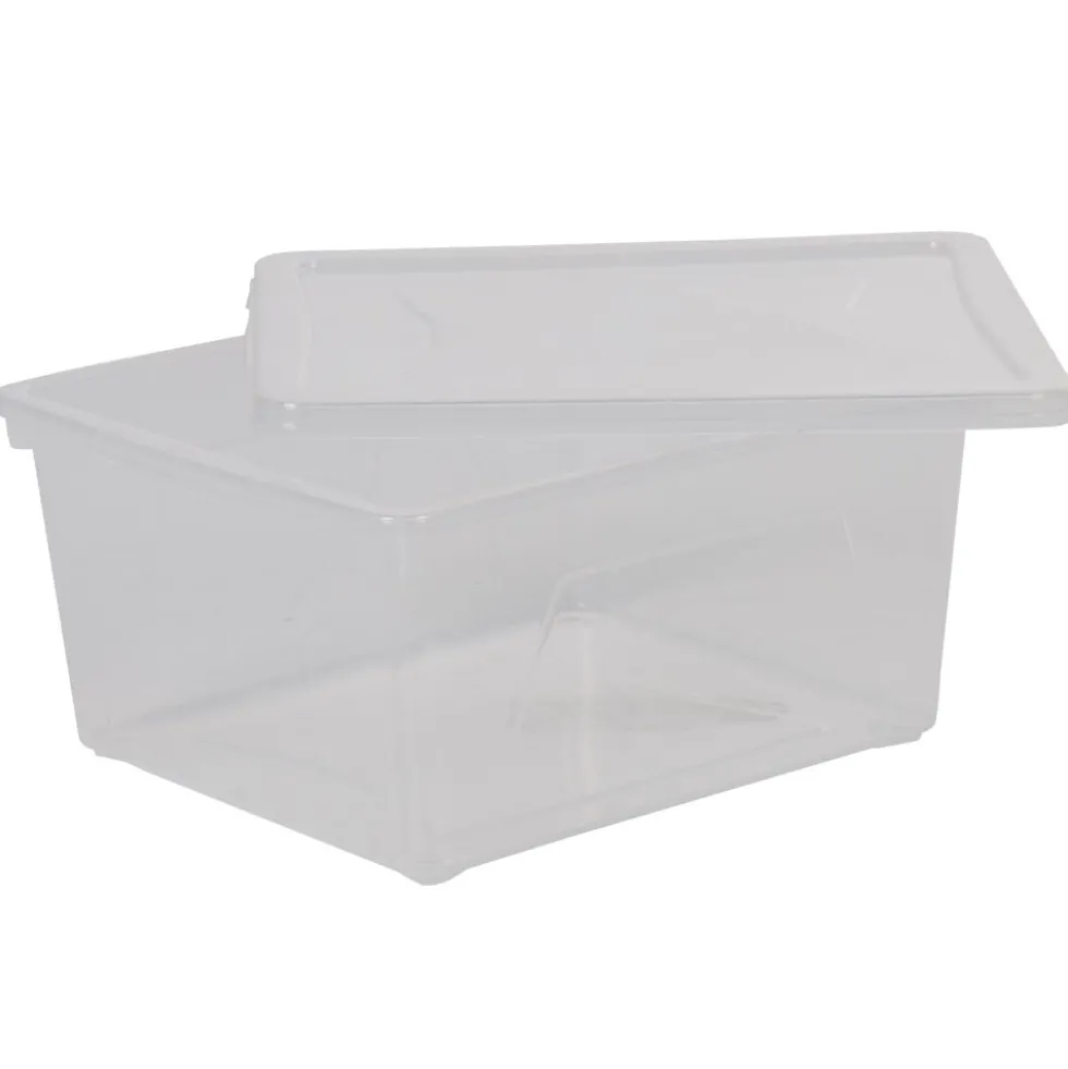 Boîte de rangement transparente 2 L