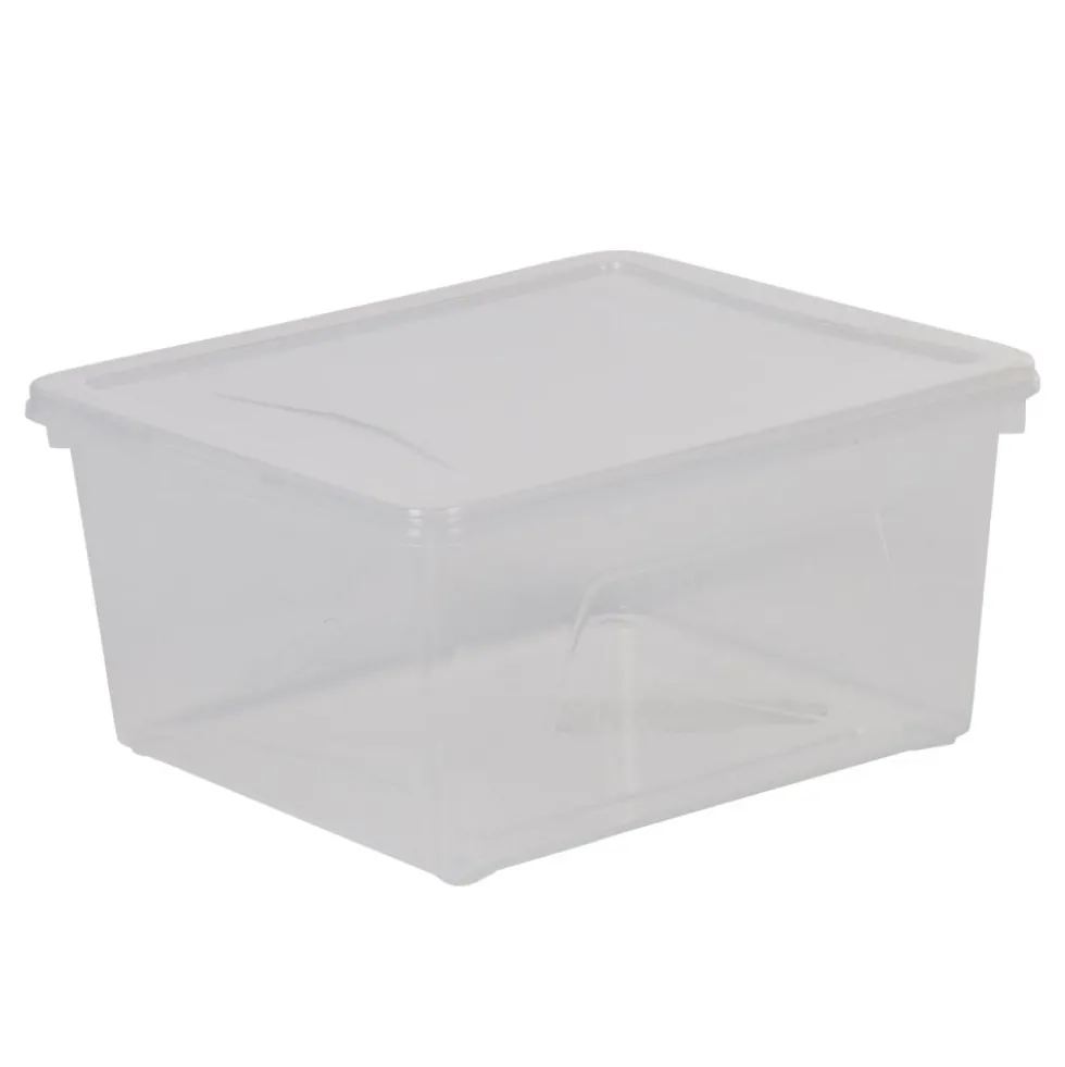 Boîte de rangement transparente 2 L