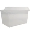 Boîte de rangement transparente 46 L