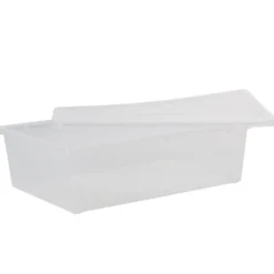 Boîte de rangement transparente 22 L