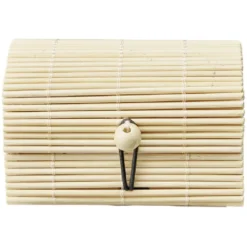 Boîte en bambou L9x6xH9cm