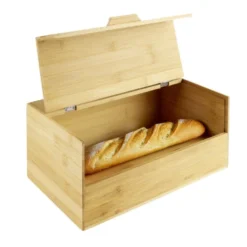 Boîte à pain en bambou 34x19,5xH14cm