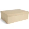Boîte papier beige 48x33,5x16cm