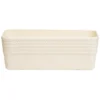 Boîte plastique beige 20x11xH7cm